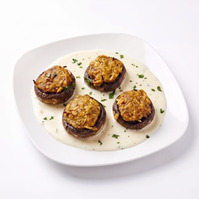 Sausage Stuffed Mushrooms.